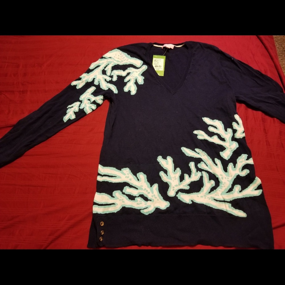 Lilly Pulitzer Ainsley Sweater, Size XL